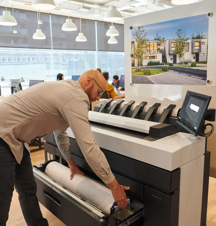 HP Designjet XL 3800 MFP Enterprise Lyfestyle 05 (2)