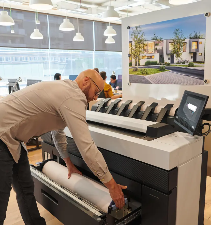 HP Designjet XL 3800 MFP Enterprise Lyfestyle 05 (2)